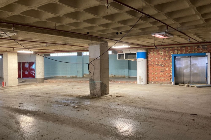 Planta baixa de l'antic Punt de Trobada.